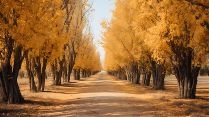 Fototapeta premium autumn in the forest