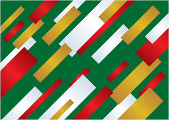 クリスマスをイメージした背景デザイン