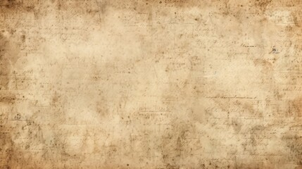 Fototapeta premium Abstract empty rough textured brown grunge paper