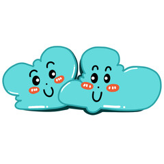 cloud computing concept illustration