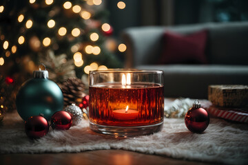 Fototapeta premium Christmas Candle
