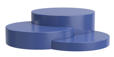 Product display. Product podium. 3D illustration.