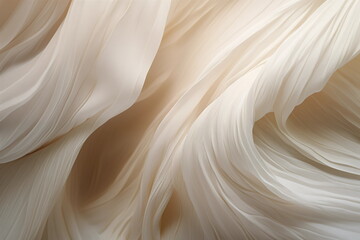 Textured cream white background - layers soft and smooth - elegant waves