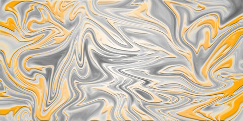 Abstract artwork- marbled effect. Pigment water background. Liquid acrylic- color blot grey and golden liquid texture, watercolor hand drawn marbling illustration, abstract background