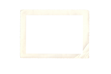 old photo frame texture png isolated picture postcard border