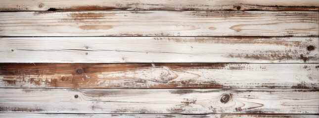 White and Brown Painted Wood Grain Background