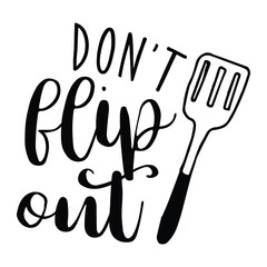 Stylish , fashionable  and awesome Kitchen typography art and illustrator