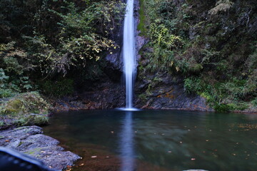 Fototapeta na wymiar 秩父の華厳の滝　Kegon Falls in Chichibu