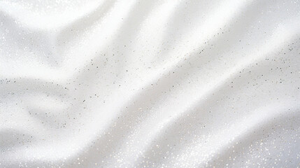 Fototapeta premium A New Year background illustration with sparkling white stars. Christmas or New Year celebration celestial tapestry background with white cosmic confetti.