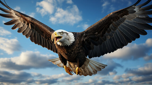 american bald eagle HD 8K wallpaper Stock Photographic Image