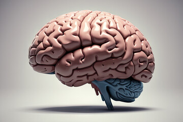brain human internal organ - obrazy, fototapety, plakaty