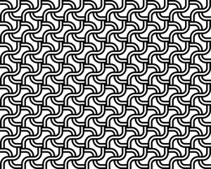Abstract background with black wave lines on a white background	