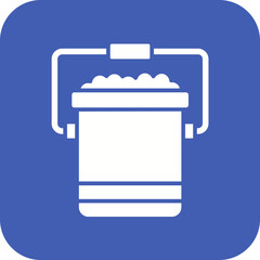 Sand Bucket Line Icon