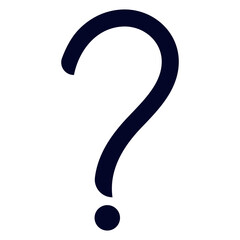 Question mark icon vector illustration.