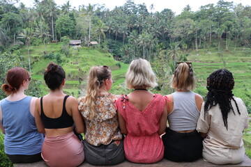 Les copines à Bali