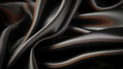 black silk background HD 8K wallpaper Stock Photographic Image
