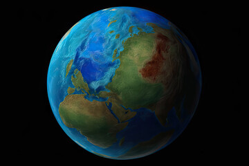 Earth 3D view