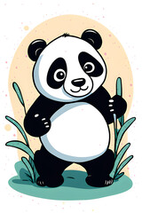 Draw a panda at the zoo.
Generative AI