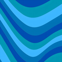 Abstract water wave design, background vector illustration