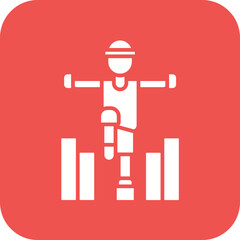 Balancing Art Line Icon