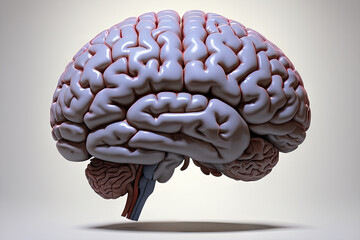 human brain 3d design