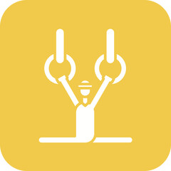 Gymnast Line Icon