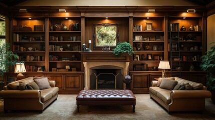 A beautiful modern living room
