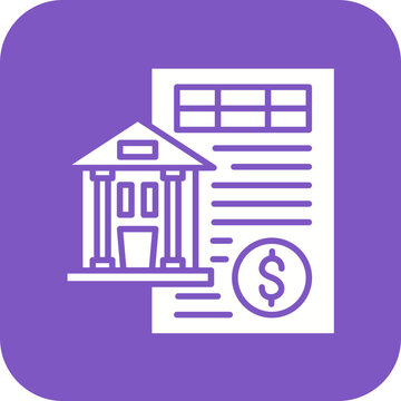 white bank building document purple background clip art preview