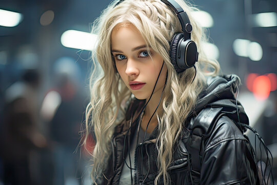 Tech-enhanced subcultures. cyberpunk