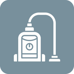 Vacuum Cleaner Line Color Icon