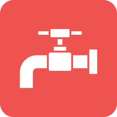 Faucet Line Color Icon