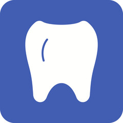 Teeth Line Color Icon