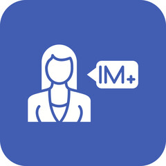 Mega Influencer Line Icon