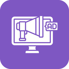 Fototapeta premium Digital Marketing Line Icon