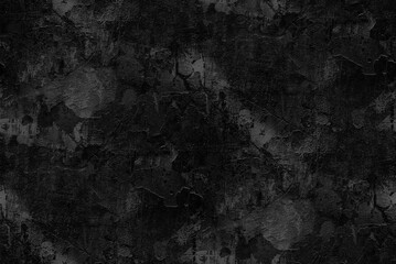 Balck old wall texture. Destroyed surface. 