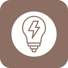 Fototapeta premium Brainstorming Line Icon