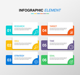 Fototapeta na wymiar modern design template for infographic