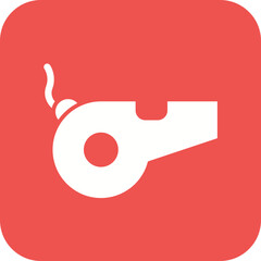 Whistle Blower Line Icon