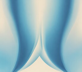 abstract image with a gradient background transitioning from cream to light blue