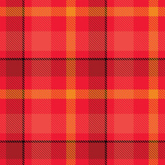 Tartan Seamless Pattern. Scottish Plaid, Template for Design Ornament. Seamless Fabric Texture.