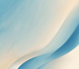 abstract image with a gradient background transitioning from cream to light blue