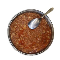Pot of cod with Vicenza-style tomatoes-