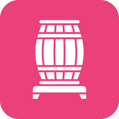 Barrel Line Icon