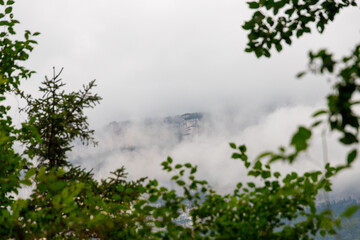 France mountains alpes provence vercors clouds