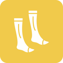 Socks Line Color Icon