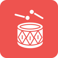 Drum Line Color Icon