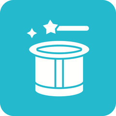 Magic Trick Line Color Icon