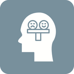 Balance Emotion Line Color Icon