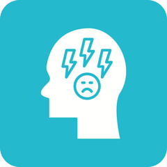 Depression Line Color Icon