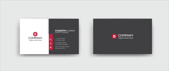 Creative Corporate Business Card Design Template
